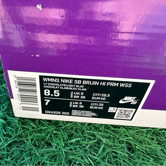Nike SB Bruin Hi PRM Wss Light Chocolate / Light Blue - Picture 7 of 14